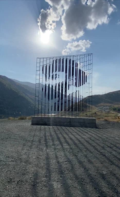 Арт-объект Коста Хетагуров